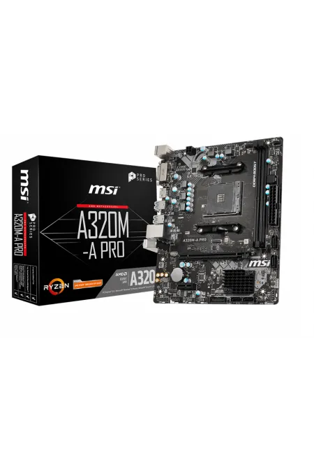 MSI A320M-A PRO DDR4 3200 (OC) DVI HDMI mATX MSI A320M-A PRO DDR4 3200 (OC) DVI HDMI mATX