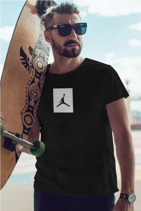 Air Jordan 09 Siyah NBA Erkek Tshirt - Tişört Air Jordan 09 Siyah NBA Erkek Tshirt - Tişört