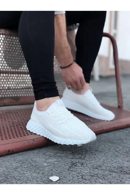 SFTM205 Beyaz Erkek Spor Ayakkabı - BEYAZ