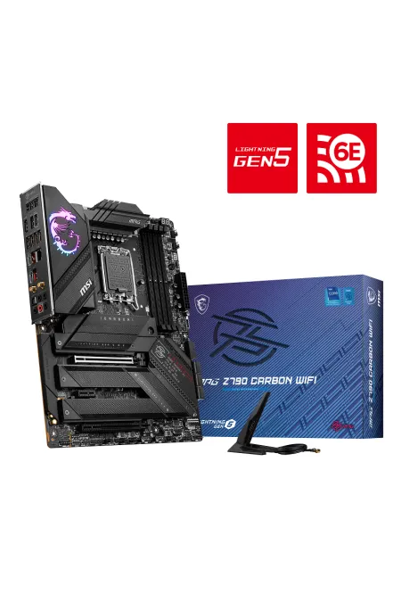 MSI MPG Z790 CARBON WIFI 7600Mhz(OC) DDR5 M.2 ATX 1700p MSI MPG Z790 CARBON WIFI 7600Mhz(OC) DDR5 M.2 ATX 1700p
