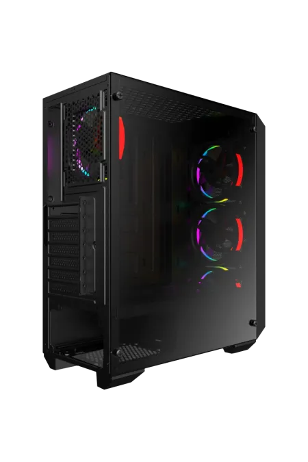 VENTO VG10F 650W 80 PLUS TEMPERLİ CAM ATX KASA VENTO VG10F 650W 80 PLUS TEMPERLİ CAM ATX KASA