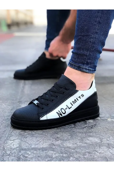 SFTM027 Kömür Beyaz No Limit Erkek Casual Ayakkabı - KÖMÜR-BEYAZ SFTM027 Kömür Beyaz No Limit Erkek Casual Ayakkabı - KÖMÜR-BEYAZ