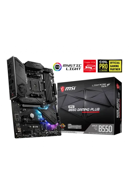 MSI MPG B550 GAMING PLUS DDR4 4400(OC)Mhz ATX AM4 MSI MPG B550 GAMING PLUS DDR4 4400(OC)Mhz ATX AM4