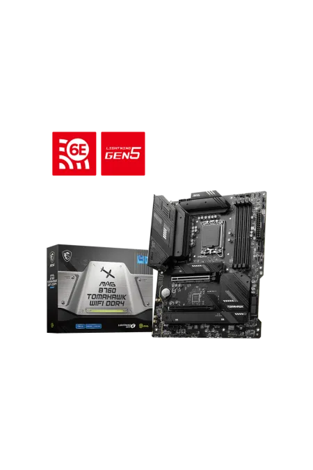 MSI MAG B760 TOMAHAWK WIFI 5333Mhz(OC) DDR4 ATX 1700p MSI MAG B760 TOMAHAWK WIFI 5333Mhz(OC) DDR4 ATX 1700p
