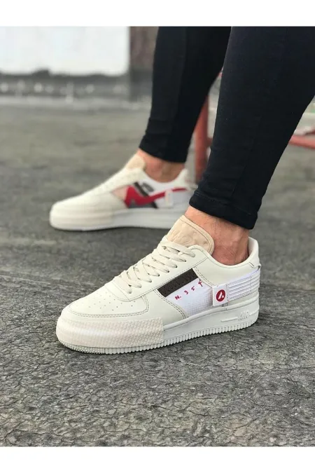 SFTM201 Krem Erkek Günlük Ayakkabı - KREM