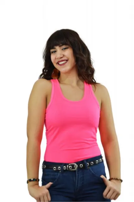 Kadın Gümüş Sporcu Atleti Neon Pembe Kadın Gümüş Sporcu Atleti Neon Pembe