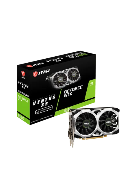 MSI GTX 1650 D6 VENTUS XS V1 4G DP DVI HDMI 128Bit
