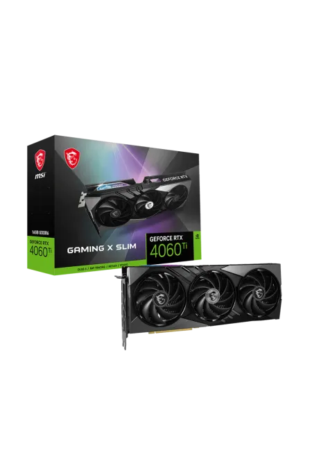 MSI GEFORCE RTX 4060 TI GAMING X SLIM 16G GDDR6 HDMI DP 128BIT MSI GEFORCE RTX 4060 TI GAMING X SLIM 16G GDDR6 HDMI DP 128BIT