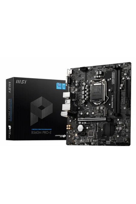 MSI B560M PRO-E DDR4 4800(OC)Mhz HDMI M.2 mATX 1200P MSI B560M PRO-E DDR4 4800(OC)Mhz HDMI M.2 mATX 1200P