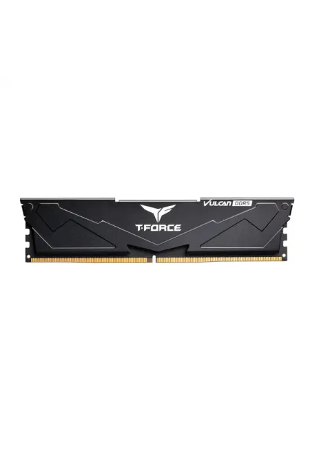 Team T-Force Vulcan Black 16GB (2x8GB) 5600Mhz CL40 DDR5 Gaming Ram (FLBD516G5600HC40BDC01)