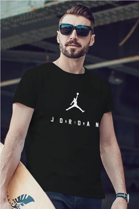 Air Jordan 10 Siyah NBA Erkek Tshirt - Tişört Air Jordan 10 Siyah NBA Erkek Tshirt - Tişört