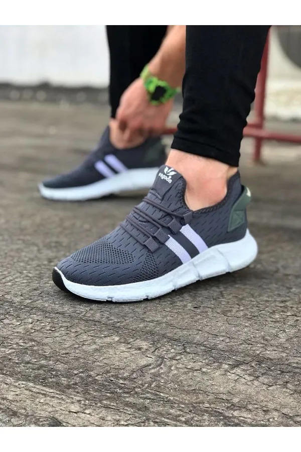 SFTM102 Füme Erkek Spor Ayakkabı - FÜME SFTM102 Füme Erkek Spor Ayakkabı - FÜME