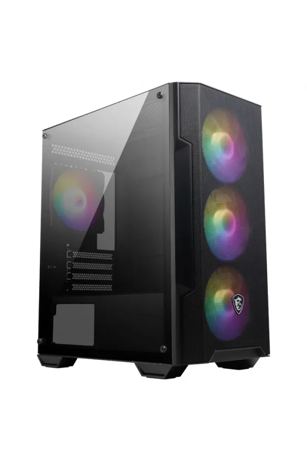 MAG FORGE M100A 4x 120mm ARGB mATX GAMING KASA