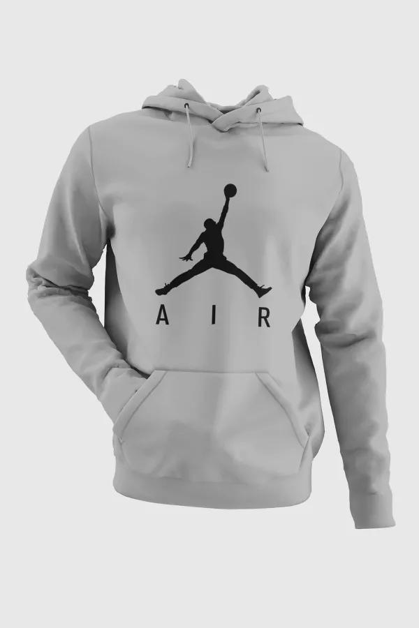 Air Jordan 03 Gri NBA Erkek Kapşonlu Sweatshirt - Hoodie Air Jordan 03 Gri NBA Erkek Kapşonlu Sweatshirt - Hoodie