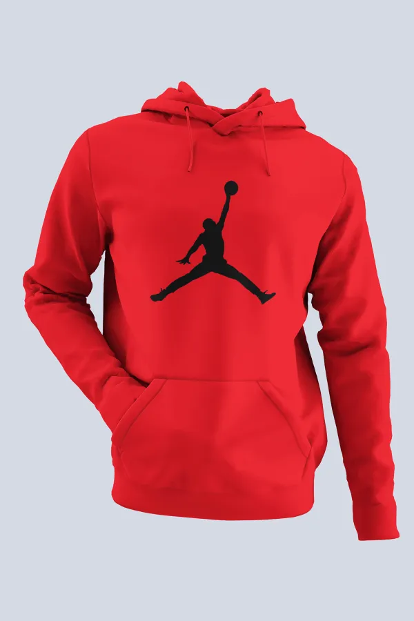 Air Jordan 02 Kırmızı NBA Erkek Kapşonlu Sweatshirt - Hoodie Air Jordan 02 Kırmızı NBA Erkek Kapşonlu Sweatshirt - Hoodie