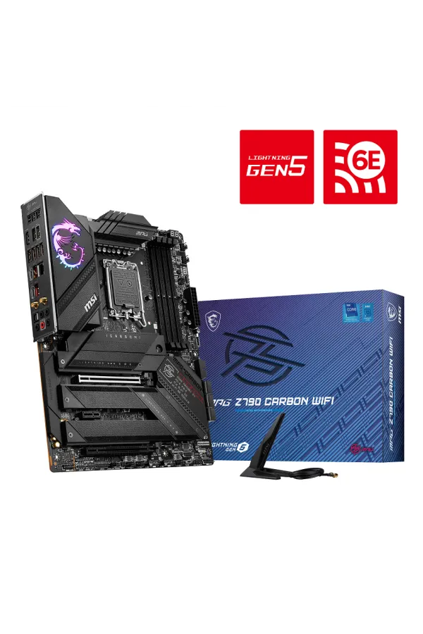 MSI MPG Z790 CARBON WIFI 7600Mhz(OC) DDR5 M.2 ATX 1700p