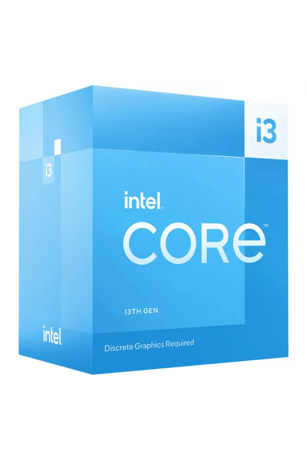 INTEL CORE i3-13100F 3.40GHz 12MB 1700p 13. NESIL INTEL CORE i3-13100F 3.40GHz 12MB 1700p 13. NESIL