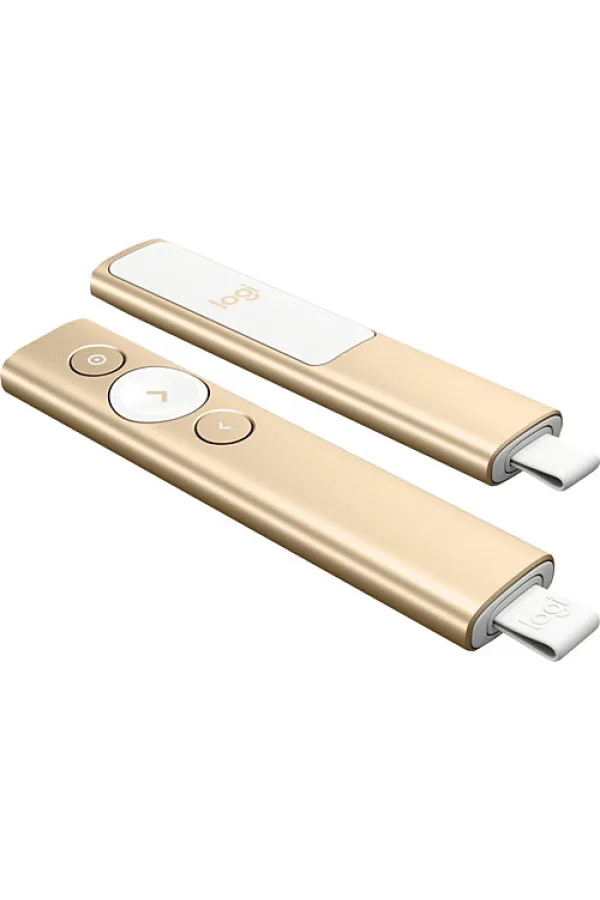 LOGITECH SPOTLIGHT PRESENTER GOLD 910-004862 LOGITECH SPOTLIGHT PRESENTER GOLD 910-004862