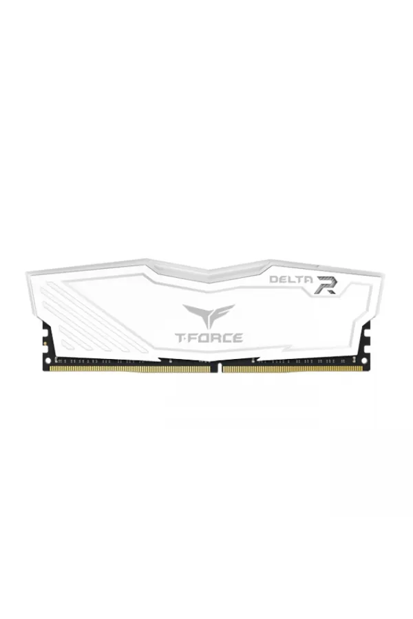 Team T-Force Delta RGB White 8GB (1x8GB) 3600MHz CL18 DDR4 Gaming Ram (TF4D48G3600HC18J01) Team T-Force Delta RGB White 8GB (1x8GB) 3600MHz CL18 DDR4 Gaming Ram (TF4D48G3600HC18J01)