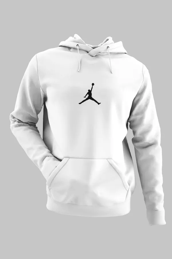 Air Jordan 05 Beyaz NBA Erkek Kapşonlu Sweatshirt - Hoodie Air Jordan 05 Beyaz NBA Erkek Kapşonlu Sweatshirt - Hoodie