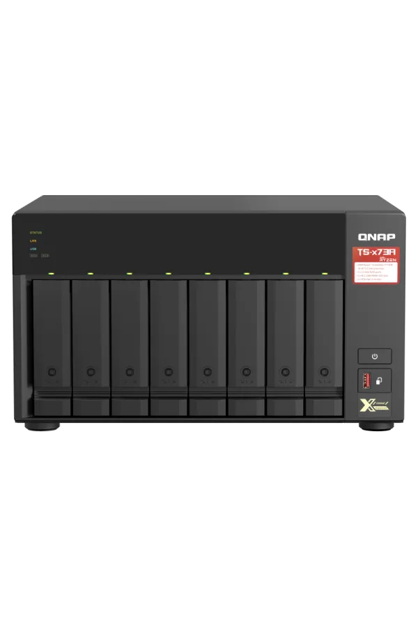 QNAP TS-873A 8 YUVALI 8GB NAS DEPOLAMA ÜNİTESİ QNAP TS-873A 8 YUVALI 8GB NAS DEPOLAMA ÜNİTESİ