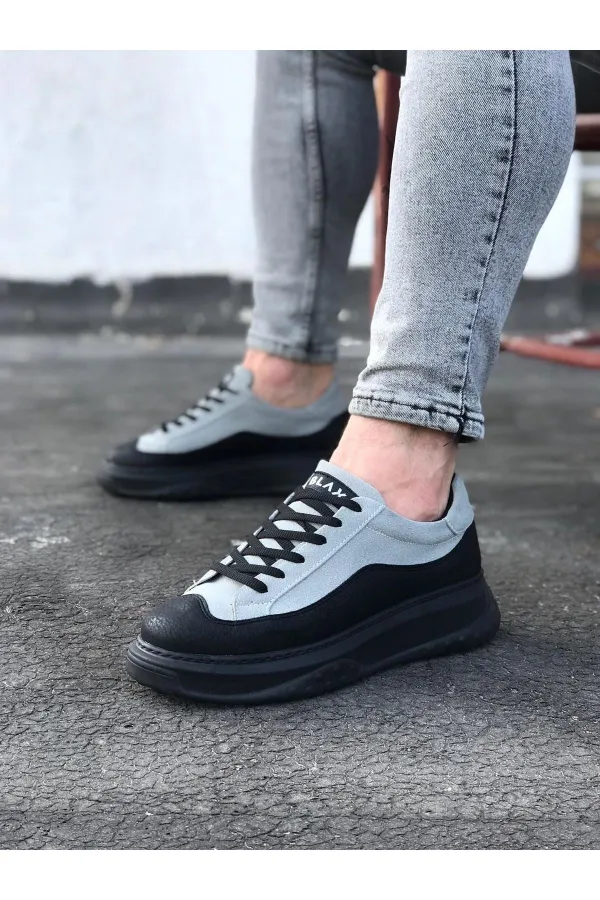 SFTM507 Kömür Gri Erkek Ayakkabı - KÖMÜR-GRİ SFTM507 Kömür Gri Erkek Ayakkabı - KÖMÜR-GRİ