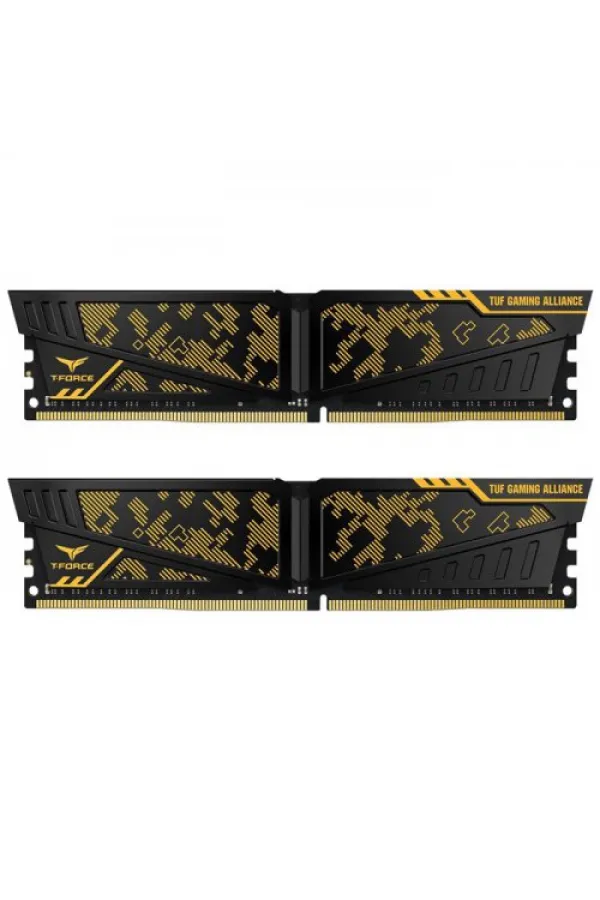 Team T-Force Vulcan TUF Gaming Alliance 16GB (2x8GB) 3200MHz CL16 DDR4 Gaming Ram (TLTYD416G3200HC16FDC01) Team T-Force Vulcan TUF Gaming Alliance 16GB (2x8GB) 3200MHz CL16 DDR4 Gaming Ram (TLTYD416G3200HC16FDC01)