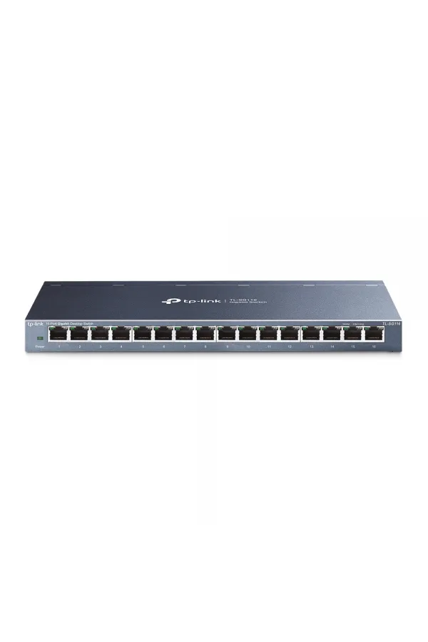 TP-LINK TL-SG116 16PORT 10/100/1000 YÖNETİLEMEZ SWITCH TP-LINK TL-SG116 16PORT 10/100/1000 YÖNETİLEMEZ SWITCH