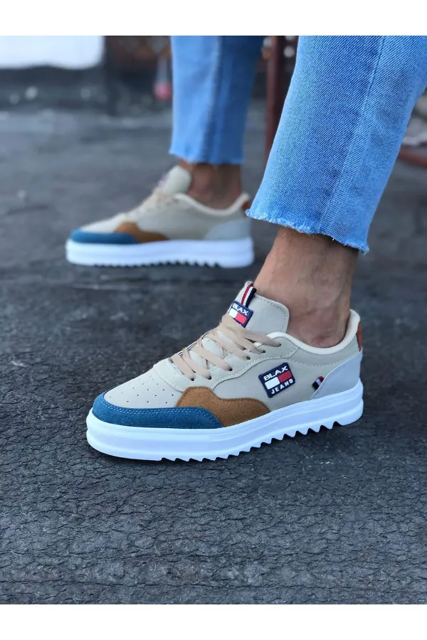 SFTM206 Bej Erkek Günlük Ayakkabı - BEJ