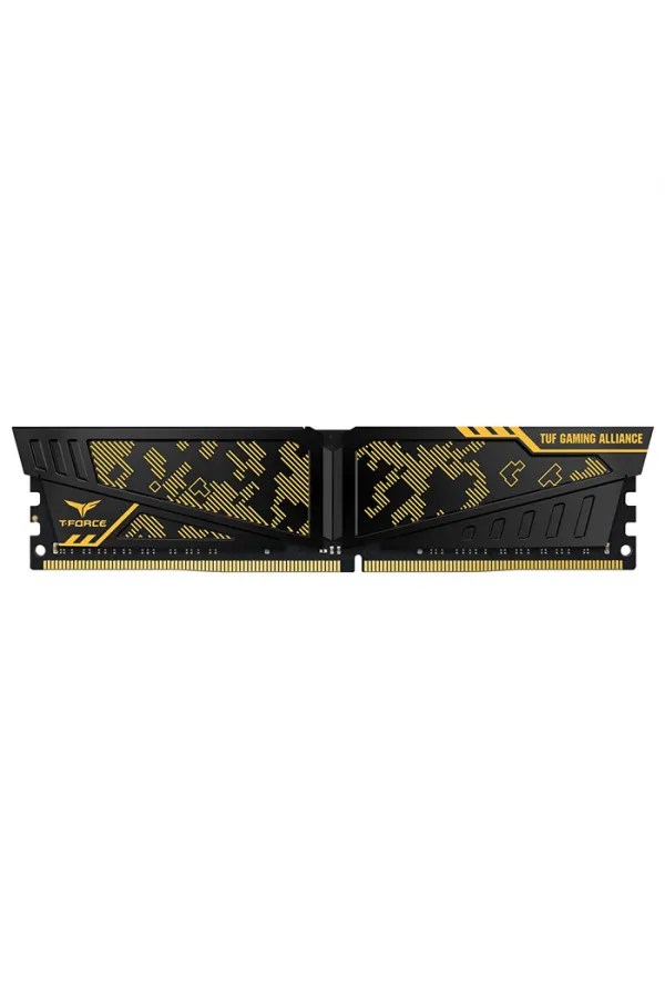 Team T-Force Vulcan TUF Gaming Alliance 8GB (1x8GB) 3200MHz CL16 DDR4 Gaming Ram (TLTYD48G3200HC16C01) Team T-Force Vulcan TUF Gaming Alliance 8GB (1x8GB) 3200MHz CL16 DDR4 Gaming Ram (TLTYD48G3200HC16C01)