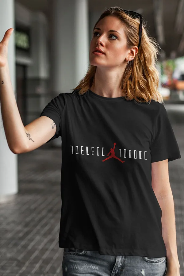 Air Jordan 24 Siyah NBA Kadın Tshirt - Tişört Air Jordan 24 Siyah NBA Kadın Tshirt - Tişört