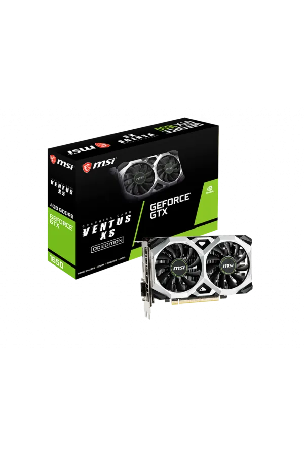 MSI GTX 1650 D6 VENTUS XS OC 4GB DP HDMI 128Bit