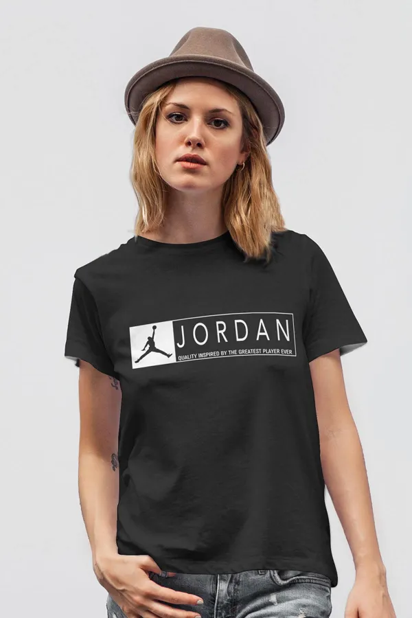 Air Jordan 13 Siyah NBA Kadın Tshirt - Tişört Air Jordan 13 Siyah NBA Kadın Tshirt - Tişört